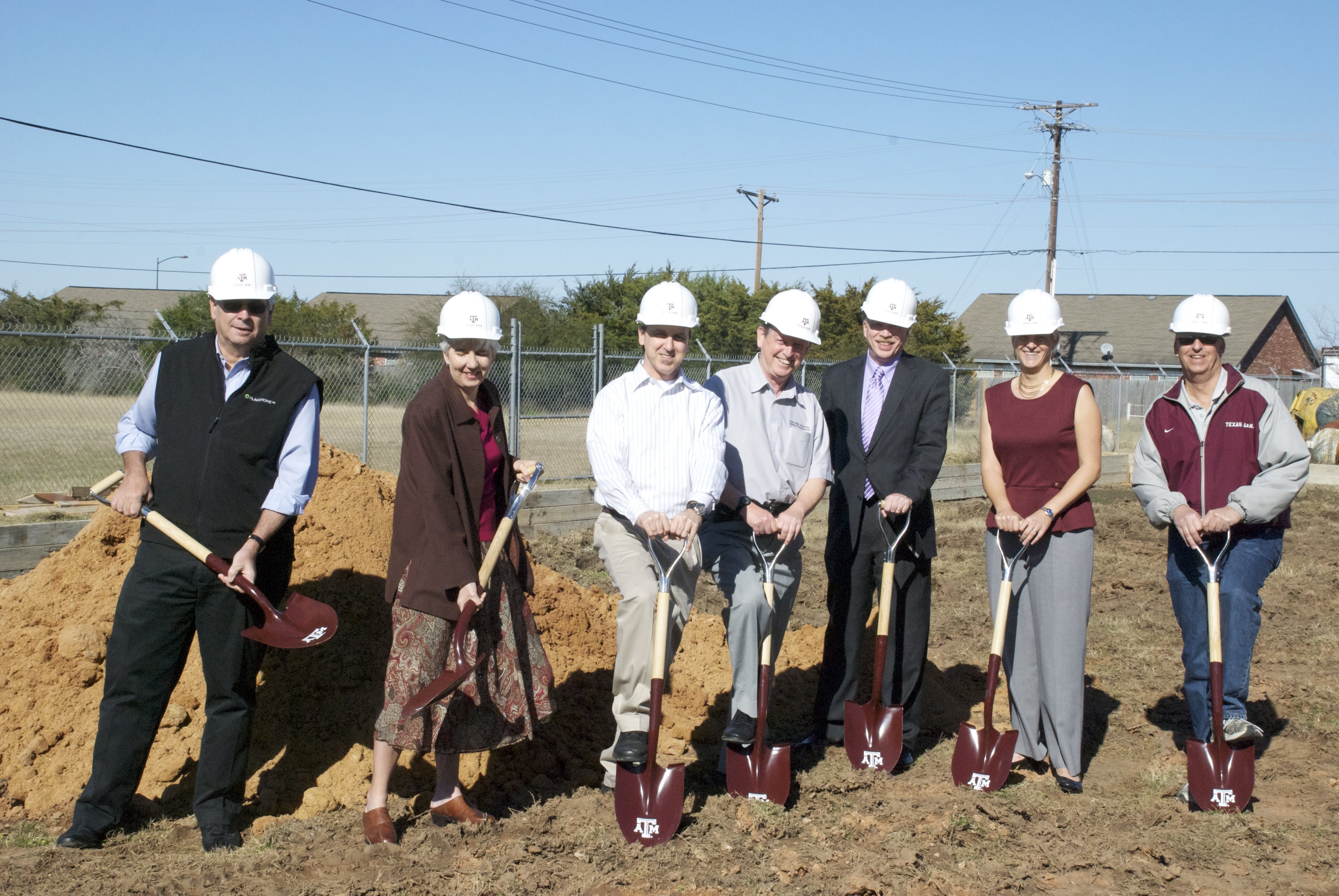 Groundbreaking ceremony for a new GERG facility