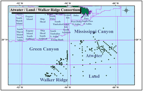 Atwater/Lund/Walker Ridge (Central Gulf)