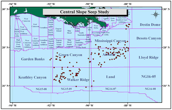 Central Slope Seep Study