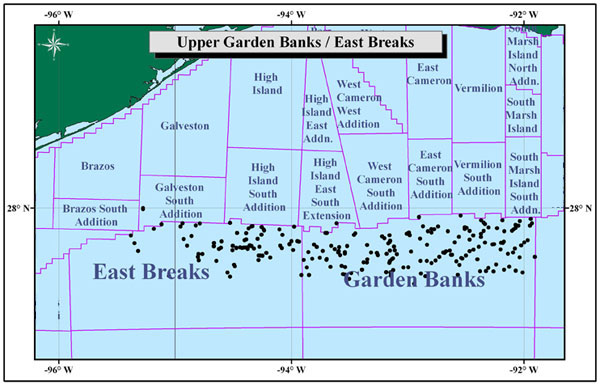 Upper Garden Banks/East Breaks